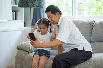 NHS Child hearing test